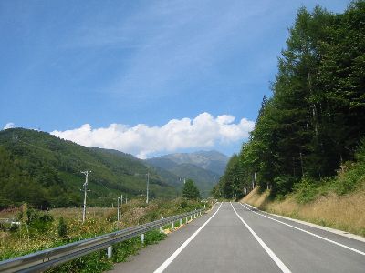 岐阜県道39号奈川野麦高根線 高山市高根町阿多野郷