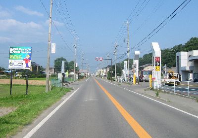国道361号・権兵衛街道 伊那市美篶上川手