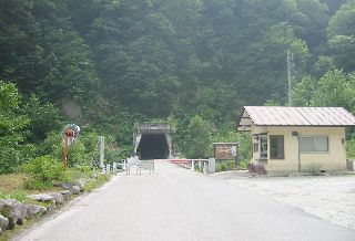 長野県道326号 槍ヶ岳線 終点ゲート