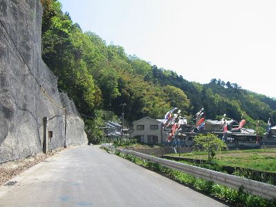 奈良県道48号洞川下市線 善城