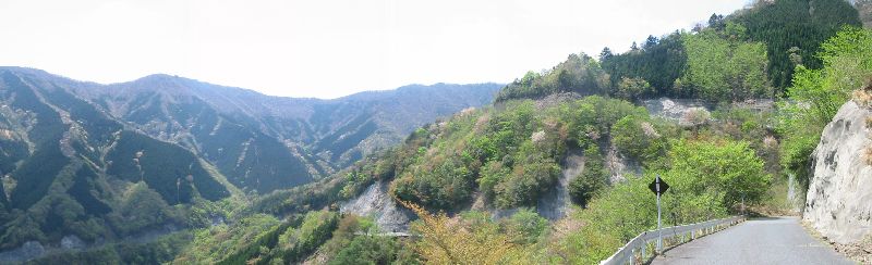 国道309号 旧行者還林道 上北山村西原