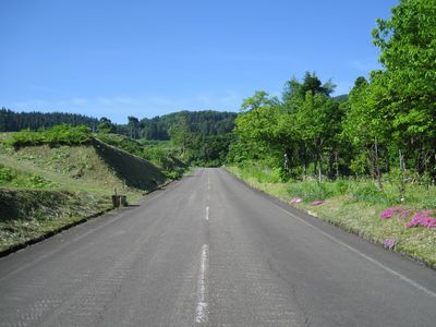 東頸城広域農道 上越市大島区大平