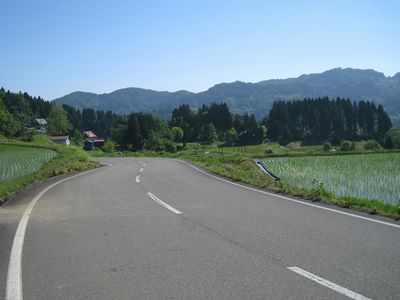東頸城広域農道 上越市安塚区上方