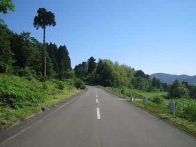 東頸城広域農道 上越市安塚区上方