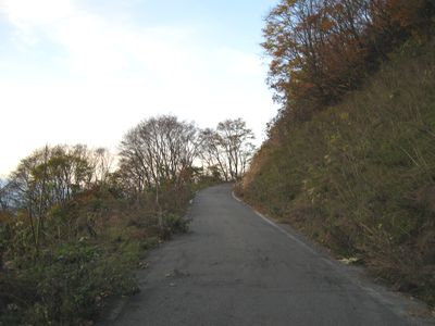 金倉山林道 小千谷市小栗山