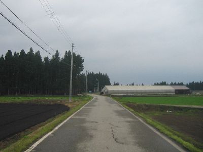 新潟県道567号大石原線 魚沼市吉永 舟山