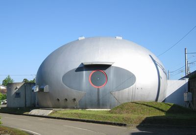 くびき駅 裏