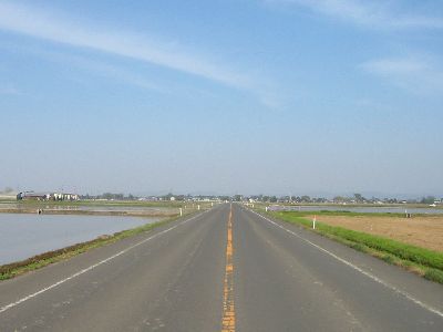 西蒲原広域農道 燕市二階堂