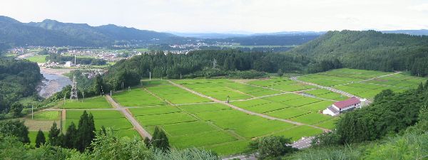 沖ノ原の展望所からの眺め