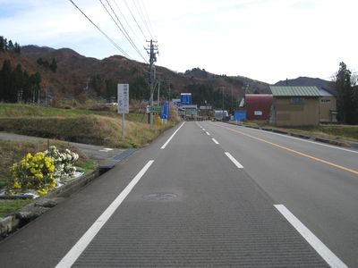 国道352号 尾瀬奏でロード ここまで
