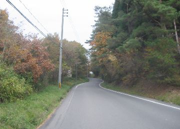 大分県道40号 飯田高原中村線 飯田高原の西