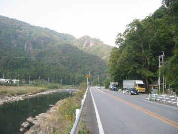 国道212号 本耶馬渓