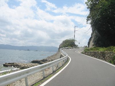国道217号 臼杵市佐志生 小網代