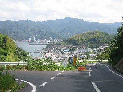 広域農道関臼津線 臼杵市大浜