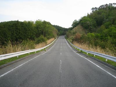 星の里街道・備中西部広域農道 高梁市川上町仁賀