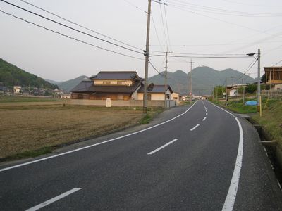 星の里街道・備中西部広域農道 矢掛町本堀