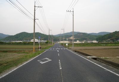 星の里街道・備中西部広域農道 矢掛町里山田