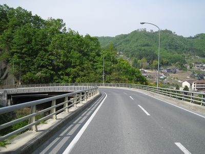 かぐら街道・備中中部広域農道 高梁市高倉町田井 平成大橋