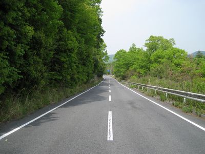 吉備高原街道・吉備高原広域農道 岡山市北区菅野