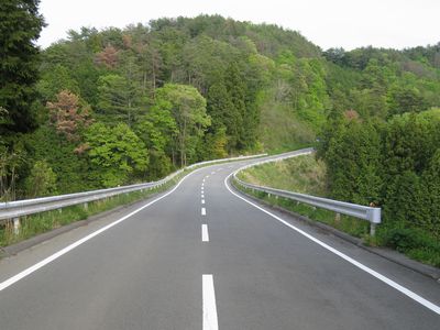 木山街道・真庭広域農道 真庭市日野上