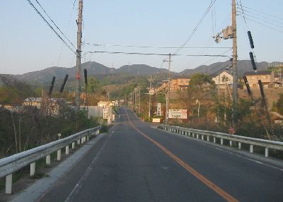 大阪府道200号上河内富田林線 河南町白木