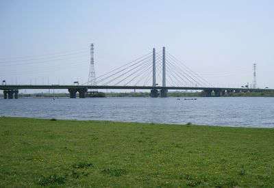 幸魂大橋 彩湖畔より