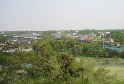 滝の城跡からの眺め