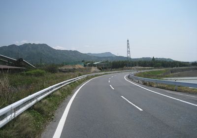 滋賀県道16号大津信楽線 大津市芝原