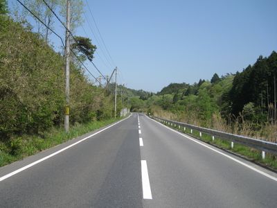 滋賀県道16号大津信楽線 甲賀市信楽町黄瀬