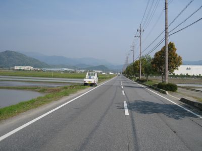 湖東広域農道 甲良町小川原
