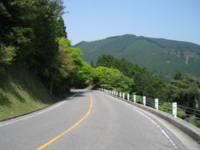 奥比叡ドライブウェイ びわ湖展望台の北