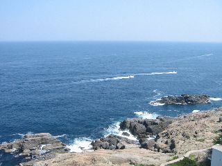 日御碕灯台からの眺め