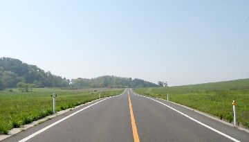 県道30号 三瓶山公園線 西の原の草原