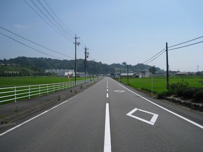 静岡県道244号大東菊川線 菊川市川上