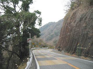 国道150号 大崩海岸