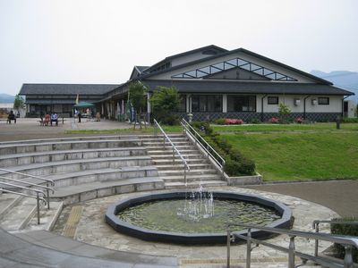 道の駅 ふじおやま 用沢公園の噴水