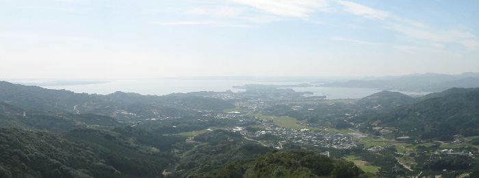 奥浜名フライトパークより望む浜名湖