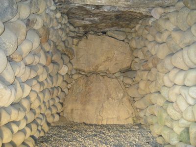 足利公園古墳群 第1号墳 横穴式石室内部