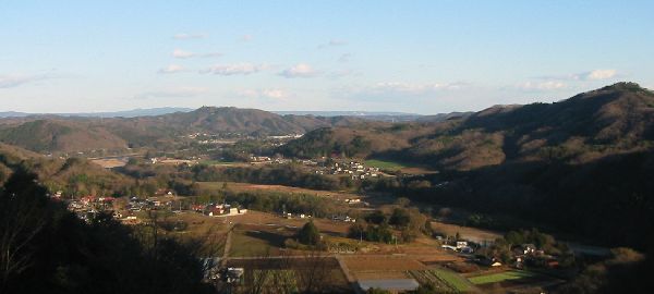 鎌倉山から東方向の眺め