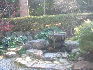唐沢山の水琴窟