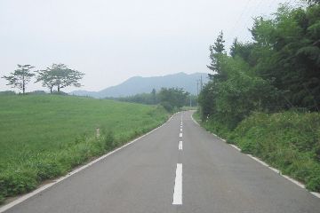 栃木県道63号 藤原宇都宮線 東荒川ダムの西