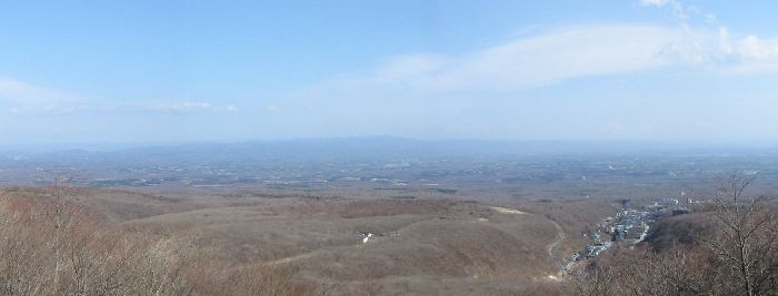 那須展望台からの眺め