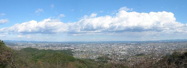 太平山見晴台からの眺め
