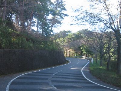 太平山の道 六角堂〜謙信平