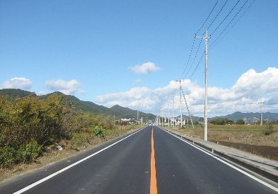 下都賀西部広域農道 栃木市藤岡町都賀・甲