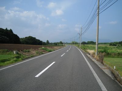 中部広域農道 琴浦町田越・倉坂