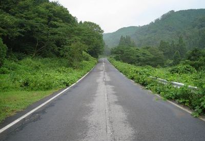 大山広域農道 江府町大河原