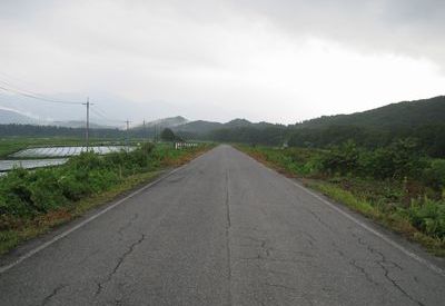 大山広域農道 江府町御机