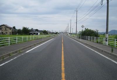 鳥取県道42号鳥取河原線 鳥取市上味野