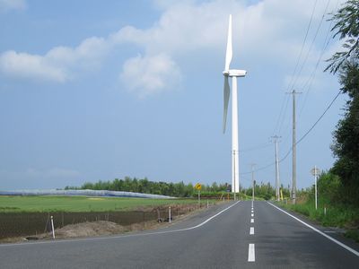 鳥取県道50号東伯関金線 琴浦町森藤